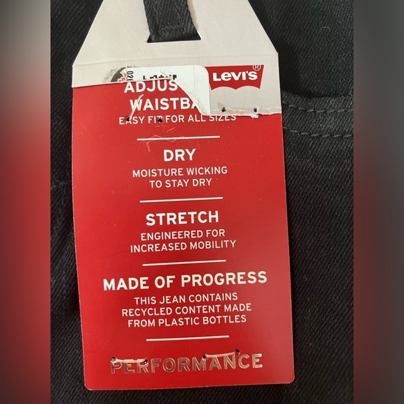 NWT Boy’s 510 Levi’s Performance Black Mid Rise Skinny Denim Jeans - Picture 12 of 13